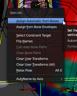 Blenderでウェイトペイントするために役立つの5つの機能 Soramame式